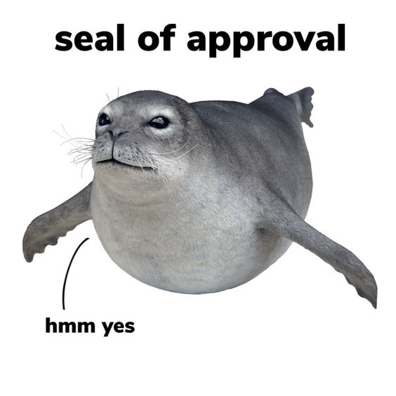 Seal of approval